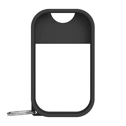 Picture of Touchland Mist Case for Power Mist and Glow Mist (1FL OZ), Protective and Stylish Sanitizer Accessory, Silicone Case with Keyring, Black