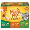Picture of Meow Mix Poultry Selections Wet Cat Food, Variety Pack, 2.75 Ounce Cup (Pack of 24)