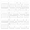Picture of Vtopmart 37 PCS Clear Plastic Drawer Organizers Set, 4-Size Versatile Bathroom and Vanity Drawer Organizer Trays, Storage Bins for Makeup, Jewelries, Kitchen Utensils and Office
