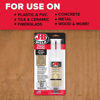 Picture of J-B Weld 50133 Plastic Bonder Structural Adhesive Syringe - Tan - 25 ml