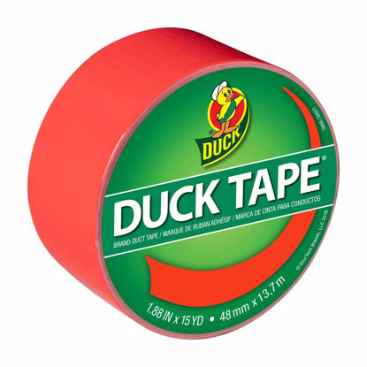 Picture of Duck TPE, Single Roll, Fluorescent Rose