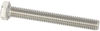 Picture of 5/16-18 x 6" Hex Head Screw Bolt, Fully Threaded, Stainless Steel 18-8, Plain Finish, Quantity 6