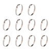 Picture of WINL Stainless Steel Hose Clamps 3 Inch- 10 Pack Worm Gear Drive Hose Clamps SAE 48 Clamping Range 2 1/2 Inch to 3 1/2 Inch (64mm-89mm) for Automotive Plumbing, 2 3/4'', 3 1/4'' Hose Clamps