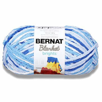 Picture of Bernat Blanket Bright Yarn, Waterslide Varg