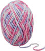 Picture of Bernat Baby Blanket Yarn, 10.5 oz, Super Bulky 6 Gauge - Pink/Blue - Single Ball Machine Wash & Dry