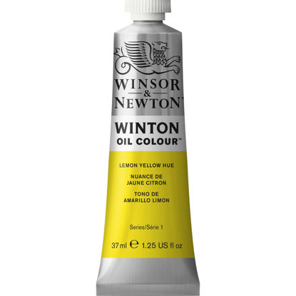 Picture of Winsor & Newton Winton Oil Color, 37ml (1.25-oz) Tube, Lemon Yellow Hue