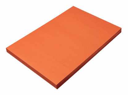 Picture of Prang (Formerly SunWorks) Construction Paper, Orange, 12" x 18", 100 Sheets