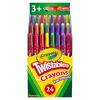 Picture of Crayola Twistables Crayons, Fun Effects, Gift for Kids, 24 Count