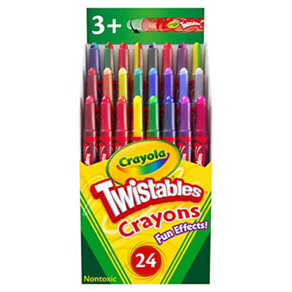 Picture of Crayola Twistables Crayons, Fun Effects, Gift for Kids, 24 Count