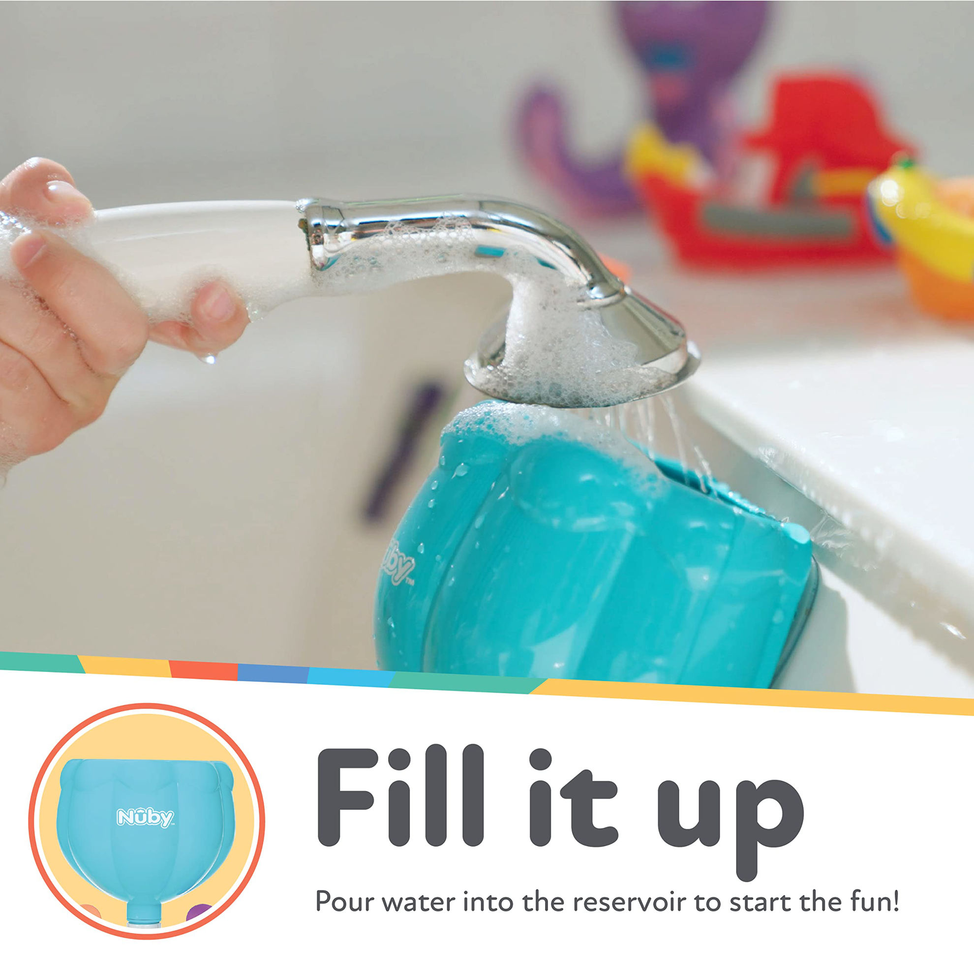 GetUSCart- Nuby Wacky Waterworks Pipes Bath Toy with Interactive ...