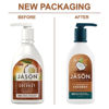 Picture of JASON Natural Body Wash & Shower Gel, Smoothing Coconut, 30 Oz, Red