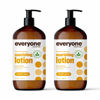 Picture of Everyone Nourishing Hand and Body Lotion, 32 Ounce (Pack of 2), Coconut and Lemon, Plant-Based Lotion with Pure Essential Oils, Coconut Oil, Aloe Vera and Vitamin E