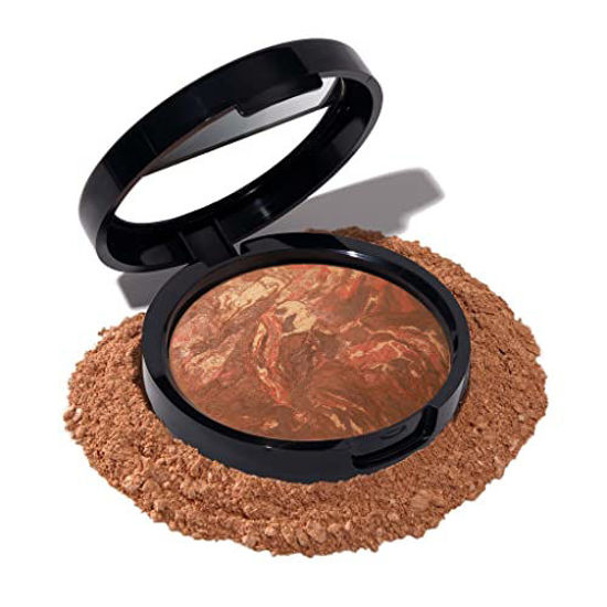 Picture of LAURA GELLER NEW YORK Baked Balance-N-Glow Illuminating Foundation - Toffee - Buildable Sheer to Light Coverage - Satin Finish