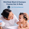 Picture of CeraVe Baby Wash & Shampoo | 2-in-1 Tear-Free for Skin Hair Fragrance, Paraben, Dye, Phthalates Sulfate Free Bath| Soap with Vitamin E 16 Ounce