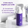 Picture of Hismile v34 Foam Colour Corrector, Purple Teeth Whitening, Tooth Stain Removal, Teeth Whitening Booster, Purple Shampoo Toothpaste, Colour Correcting, Hismile V34, Hismile Colour Corrector