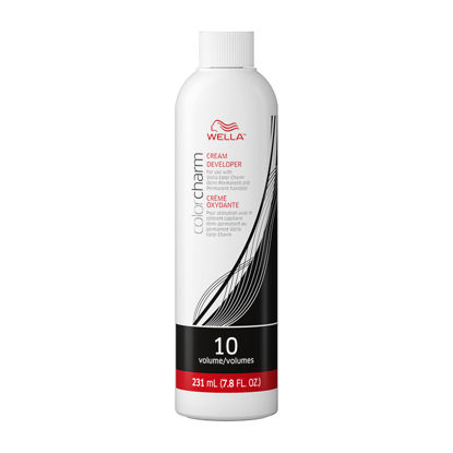 Picture of WELLA Color Charm 10 Vol Cream Developer, for Optimal Gray Blending and Rich, Multi-Dimensional End Results, 7.8oz