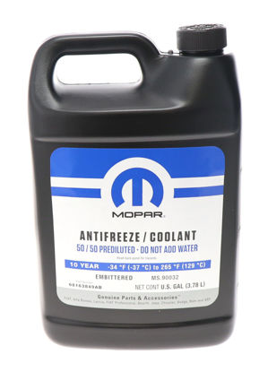 Picture of Mopar 68163849AB 10 Year/150,000 Mile Coolant 50/50 Premixed - Embittered