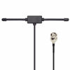 Picture of Bingfu VHF UHF Car Truck Police Scanner Adhesive Mount Antenna Vehicle Ham Radio Amateur Radio Mobile Scanner BNC Male Dipole Antenna Compatible with Uniden Bearcat Whistler Radio Shack Radio Scanner