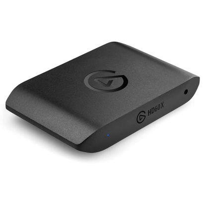 Picture of Elgato HD60 X External Capture Card - Stream and record in 1080p60 HDR10 or 4K30 HDR10 with ultra-low latency on PS5, PS4/Pro, Xbox Series X/S, Xbox One X/S, in OBS and more, works with PC and Mac