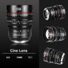 Picture of Meike 18mm T2.1 S35 Manual Focus Wide Angle Prime Cinema Lens for Canon EF Mount and Cine Camcorder EOS C100 Mark II, EOS C200, EOS 300 Mark II, EOS C300 Mark III, Zcam E2-S6 6K