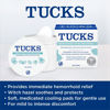 Picture of TUCKS Medicated Cooling Pads, 100 Count - Hemorrhoid Pads with Witch Hazel, Cleanses Sensitive Areas, Protects from Irritation, Hemorrhoid Treatment, Medicated Pads Used By Hospitals