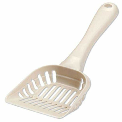 Picture of Petmate Litter Scoop for Cats, Large Size, Bleached Linen