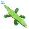 Picture of Best Pet Supplies 2-in-1 Stuffless Squeaky Dog Toys with Soft, Durable Fabric for Small, Medium, and Large Pets, No Stuffing for Indoor Play, Holds a Plastic Bottle - Alligator, Large