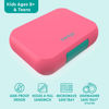 Picture of Bentgo® Pop - Bento-Style Lunch Box for Kids 8+ and Teens - Holds 5 Cups of Food with Removable Divider for 3-4 Compartments - Leak-Proof, Microwave/Dishwasher Safe, BPA-Free (Bright Coral/Teal)…