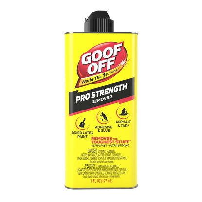 Picture of Goof Off Professional Strength Remover, 6 fl. oz., Latex Paint and Adhesive Remover