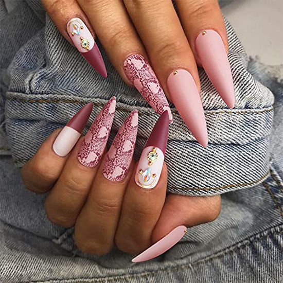 New Nail Trend: Extra Long Nails - The Glossychic | Long nails, New nail  trends, Long acrylic nails