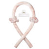 Picture of Heatless Curling Rod Headband, Hair Curlers to Sleep In, No Heat Curl Ribbon with Hair Clips and Scrunchie, Sleeping Curls Silk Ribbon Hair Rollers for Long Hair (Champagne Tie Dye)
