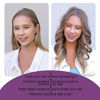 Picture of Heatless Curling Rod Headband, Hair Curlers to Sleep In, No Heat Curl Ribbon with Hair Clips and Scrunchie, Sleeping Curls Silk Ribbon Hair Rollers for Long Hair (Champagne Tie Dye)