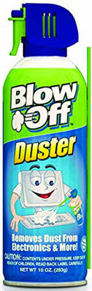 Picture of Air Duster, Can Air, Compressed Air Duster, Cleaning Duster, Stop The Build-Up of Dust in Your Electronics - 10 oz. Can - 1 Can