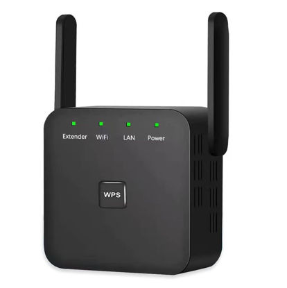 Picture of 2022 Newest WiFi Extender, WiFi Booster, WiFi Repeater，Covers Up to 4000 Sq.ft and 40 Devices, Internet Booster - with Ethernet Port, Quick Setup, Home Wireless Signal Booster