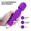 Picture of 8.3 Inch Stylish Waterproof Massager for Men Women - Versatile and Adjustable Mode, Suitable for Different People, Waterproof, Purple