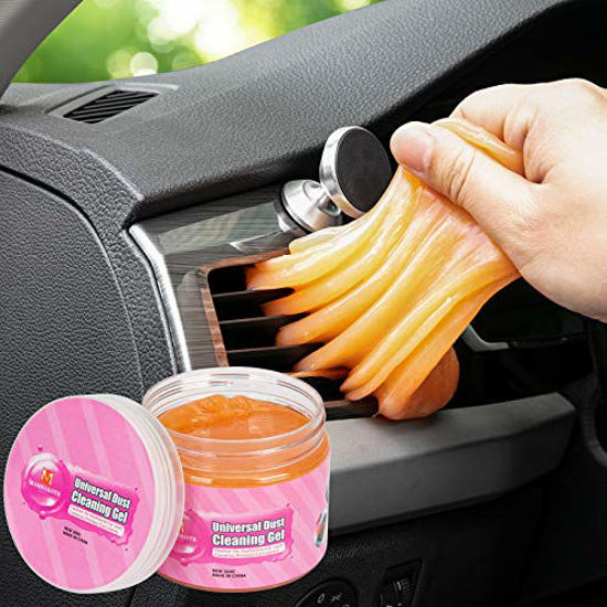 GetUSCart- Car Cleaning Gel for Car Cleaning Kit Car Slime for Cleaning Car  Putty Car Cleaning Putty for Car Interior Cleaner Dust Gel Cleaner for Car  Detailing Kit Car Accessories Keyboard Cleaner (