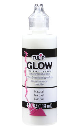 Picture of Tulip Dimensional Fabric Paint 4oz Glow Natural