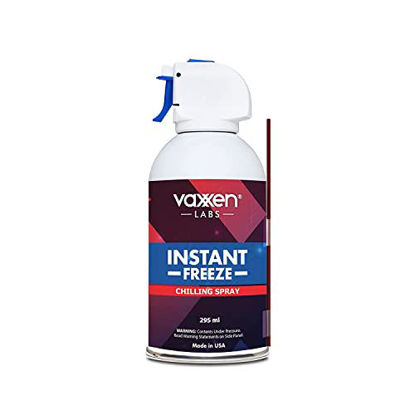 Picture of Vaxxen Labs Instant Freeze - Medical Grade Professional Strength Freeze Spray - XL 295mL - Made in USA.