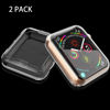 Picture of [2-Pack] Julk 44mm Case for Apple Watch Series 6 / SE/Series 5 / Series 4 Screen Protector, Overall Protective Case TPU HD Ultra-Thin Cover for iWatch, Transparent