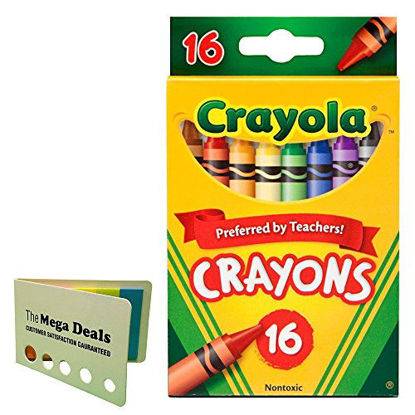 Picture of Crayola Classic Color Pack Crayons 16 ea (2 Pack) Includes 5 Color Flag Set