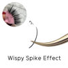 Picture of VAVALASH Premade Fan Spikes Lash Extensions Mixed Tray 18mm D Curl 0.07mm Matte Black Eyelash Extension Supplies Spikes Fans（D-0.07,18mm）