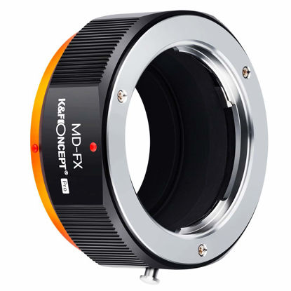 Picture of K&F Concept MD to FX Lens Mount Adapter with Matting Varnish Design, Fits for Fuji XT2 XT20 XE3 XT1 X-T2