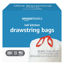Picture of Amazon Basics Tall Kitchen Drawstring Trash Bags, 13 Gallon, Unscented, 200 Count (Previously Solimo)