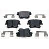 Picture of Raybestos Element3 EHT™ Replacement Rear Brake Pad Set for Select Dodge Avenger/Challenger/Charger/Magnum and Chrysler 300 Model Years (EHT1057H)