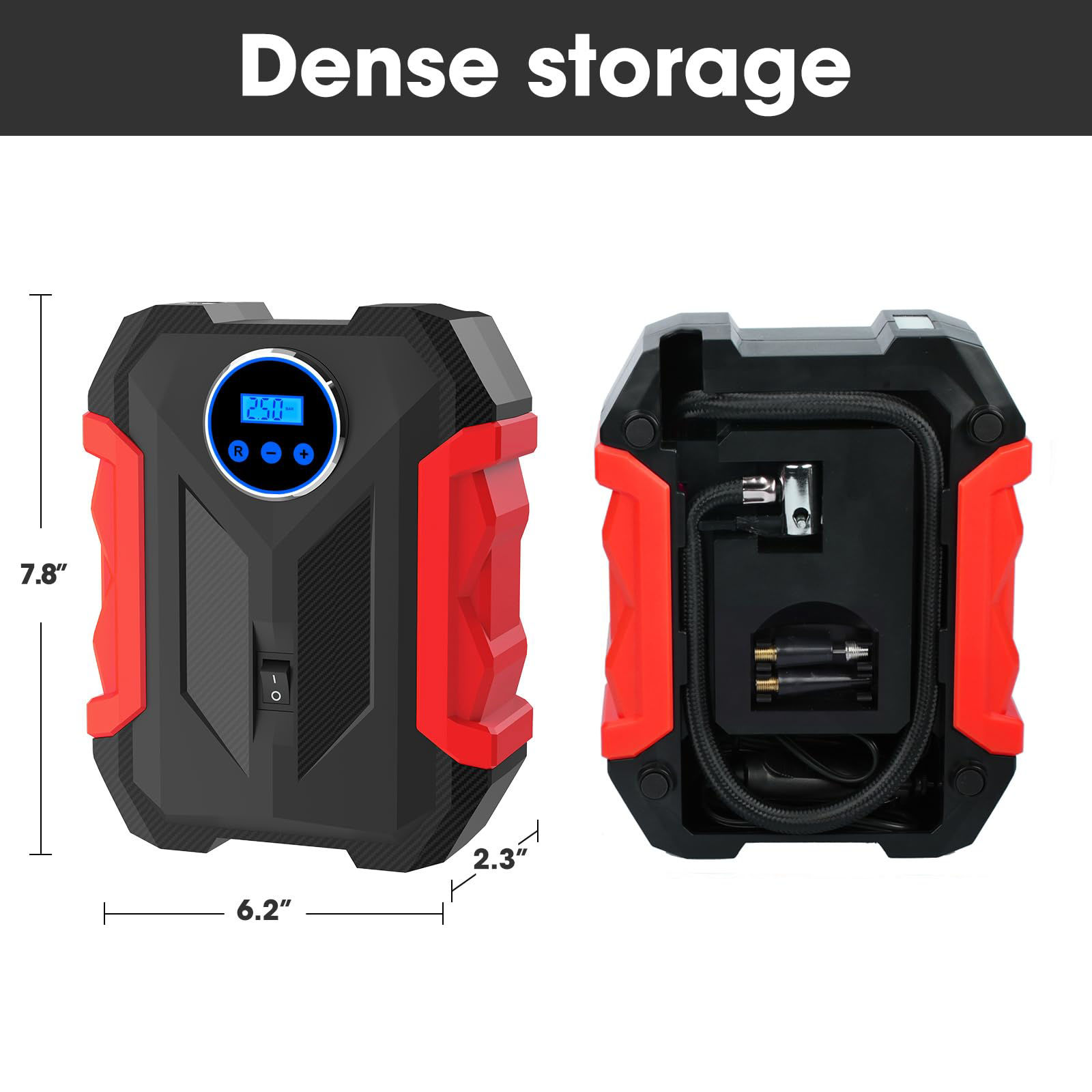GetUSCart- Digital Air Compressor for Car Auto Pump Portable Tire ...