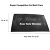 Picture of 2Pack Large Size Super Elastic 42" to 53" Car Window Sunshades, for Large SUV, Pickup, Truck, Minivan, Breathable Mesh Window Cover for Car, Side Window Screen for Car Camping