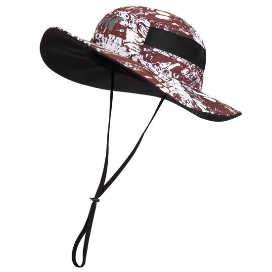 KastKing Sol Armis UPF 50 Boonie Hat - Sun Protection Hat, Fishing Hat,  Beach & Hiking Hat, Paddling, Rowing, Kayaking Hat, Prym1 Fire and Ice
