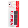 Picture of VELCRO Brand Mounting Squares | Pack of 20| 7/8 Inch Black | Adhesive Sticky Back Hook and Loop Fasteners for Home, Office or Crafting | Strong Secure Hold