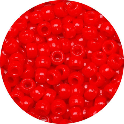 Picture of Eppingwin Beads and Bead assortments (1000 Pony Beads-red Solid)…