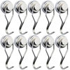 Picture of BAVITE Swivel Swing Magnetic Hook New Upgraded, 60LB (10 Pack) Refrigerator Magnetic Hooks,Strong Neodymium Magnet Hook, Perfect for Refrigerator and Other Magnetic Surfaces,67.5mm(2.66in) in Length